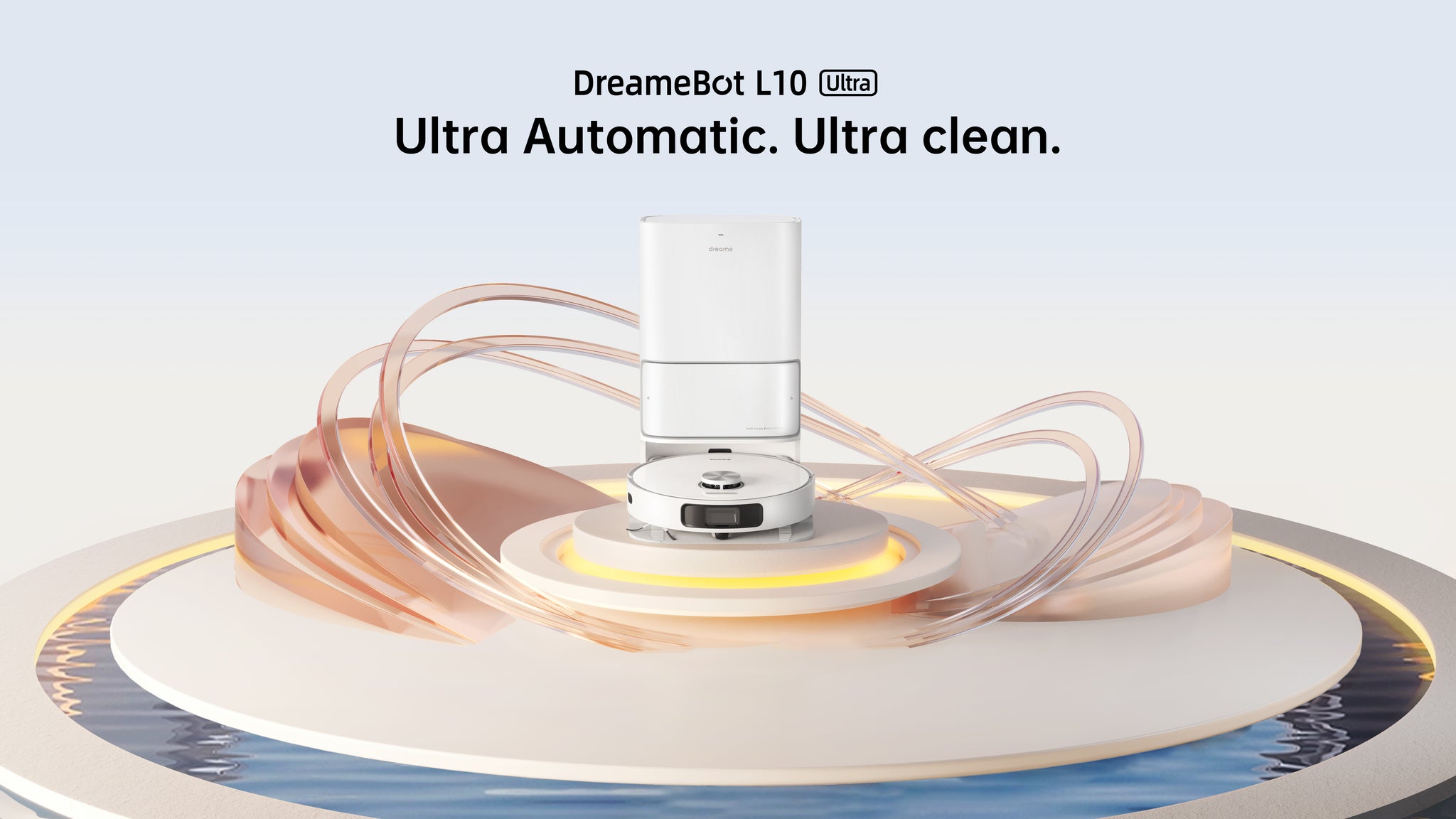 DreameBot L10 Ultra sköter städningen helt automatiskt i upp till 60 dagar