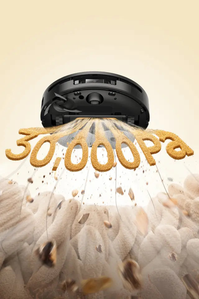 Vormax-sugeffekt på 30 000 Pa
