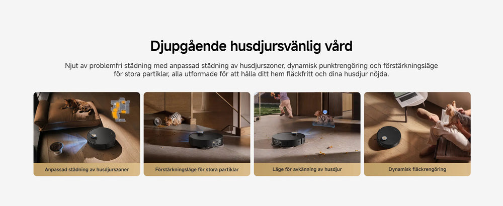 Djupgående husdjursvänlig vård