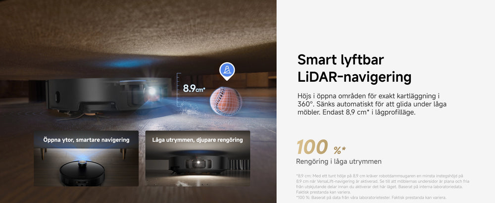 Smart lyftbar  LiDAR-navigering