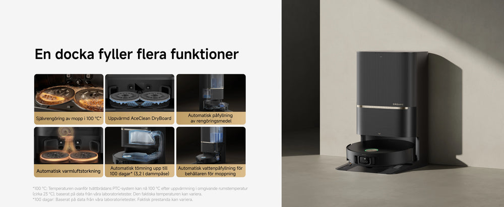 En docka fyller  flera funktioner