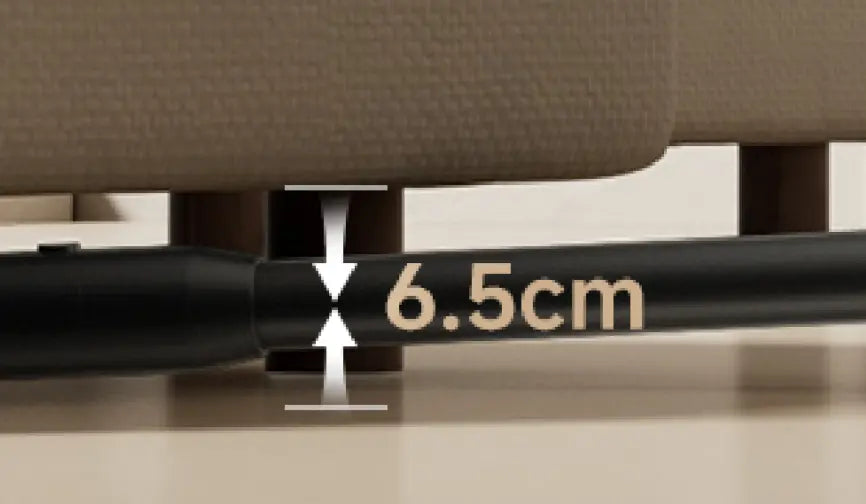 Når så lågt som 6,5 cm*
