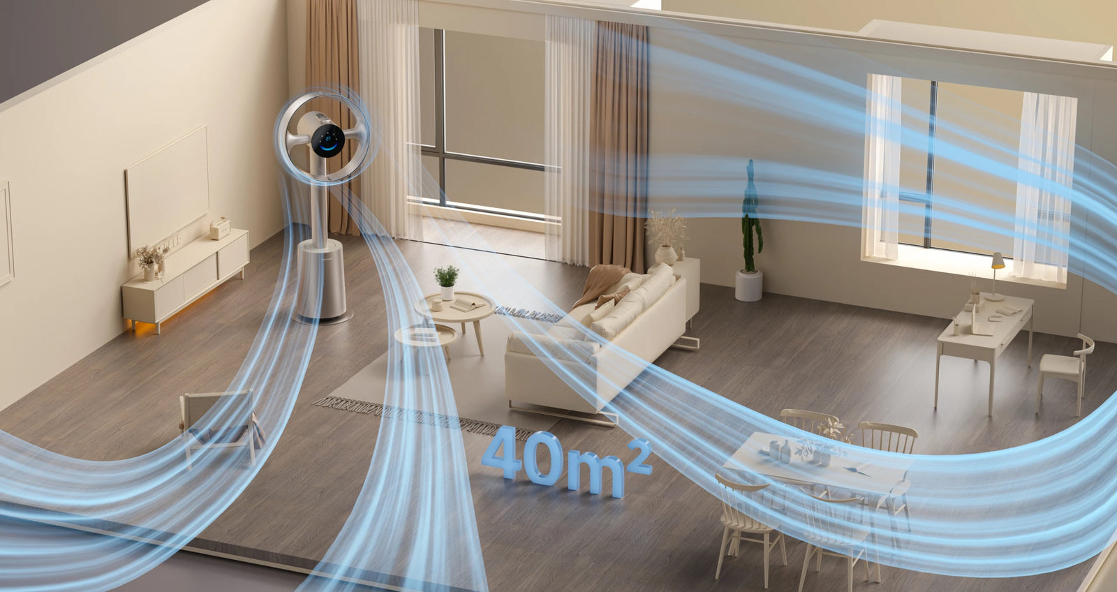 Fräscha upp ett 40 m² rum på endast 4 minuter